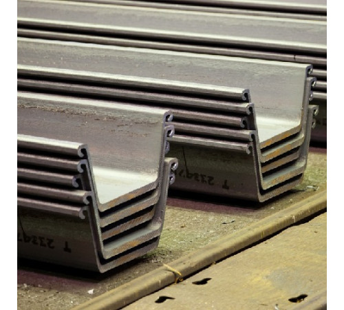 Шпунты Ларсена в Бресте для строительства и укрепления