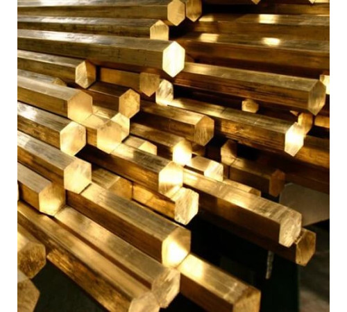 Латунные шестигранники в Бресте с доставкой по Беларуси