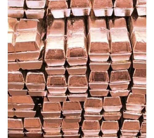 Медные чушки в Бресте для промышленности и производства