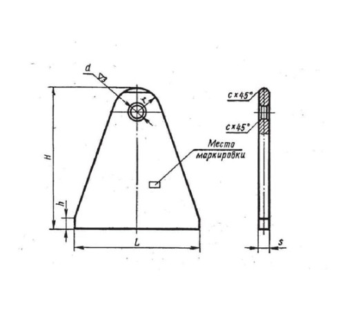 Плавники приварные с накладкой в Бресте от Спецметаллстрой