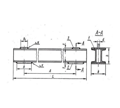 Балки опорных подвесок трубопроводов в Бресте
