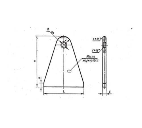 Приварные плавники блоков подвесок вертикальных трубопроводов в Бресте