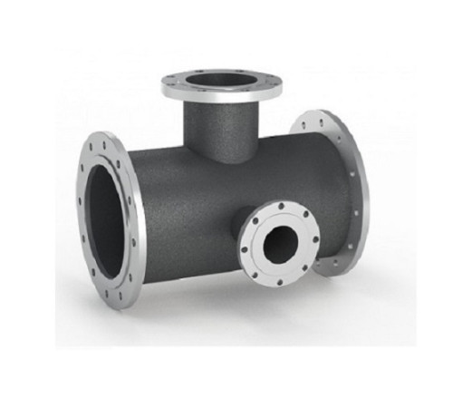 Тройники фланцевые с пожарной подставкой чугунные в Бресте