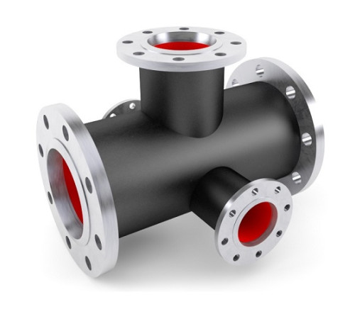 Кресты фланцевые с пожарной подставкой чугунные в Бресте