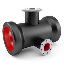 Кресты раструб-фланец чугунные