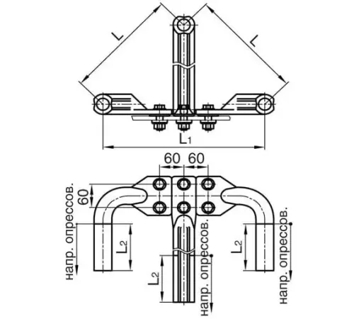 Аппаратные зажимы 3А2А в Бресте для ЛЭП