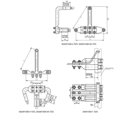 Аппаратные зажимы 3А2АП, ЗААП, 4А6АП, 5А2АП в Бресте