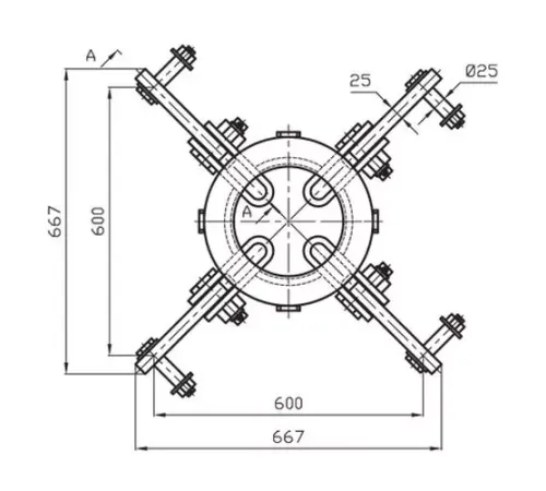 Коромысла лучевые типа КЛ в Бресте для ЛЭП
