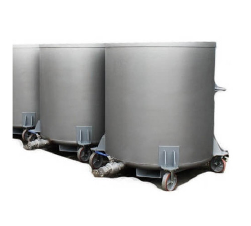 Передвижные дежи для лакокрасочной промышленности в Бресте