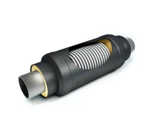 Сильфонные компенсаторы в ППУ изоляции в Бресте