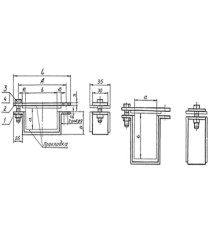 Подвески судовых трубопроводов. Тип 9