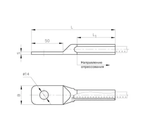 Аппаратные зажимы типа А1М в Бресте для ЛЭП