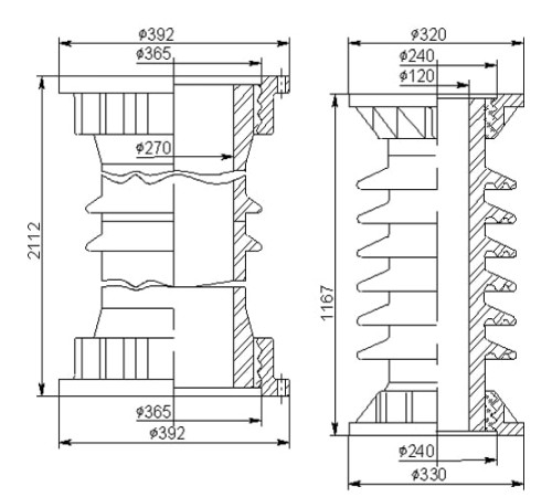 Армированные покрышки ПВМО для выключателей в Бресте