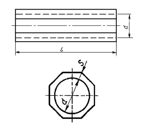 Дренажные керамические трубы восьмигранные в Бресте