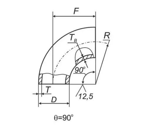 Отводы 90° в ВУС изоляции в Бресте