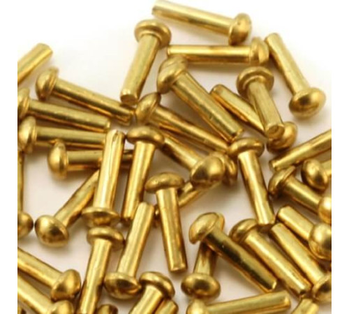 Латунные заклепки с полукруглой головкой в Бресте