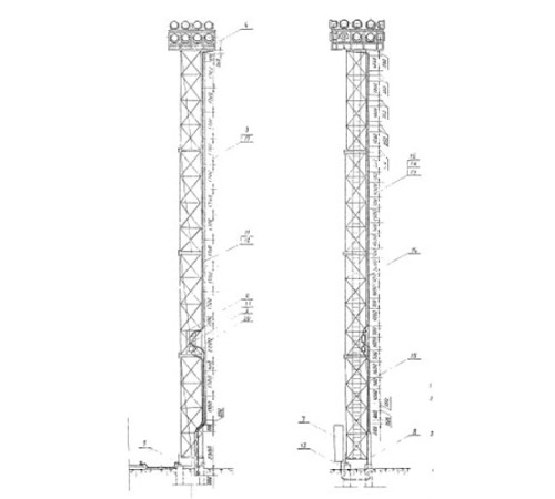 Мачты осветительные в Бресте для юридических лиц