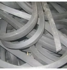 Резиновые маслобензостойкие прямоугольные шнуры