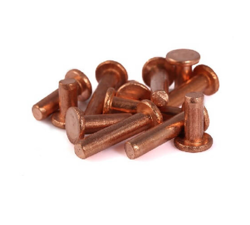 Медные заклепки с плоской головкой в Бресте для юрлиц