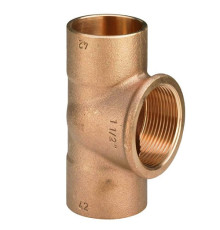 Медные резьбовые тройники