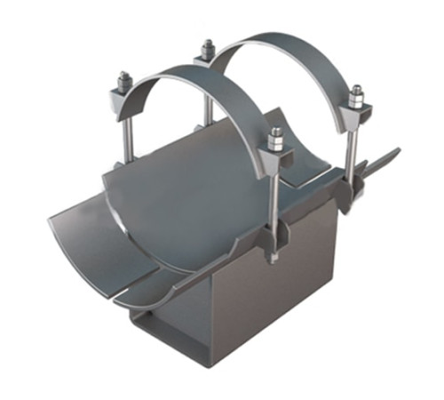 Неподвижные бугельные хомутовые опоры в Бресте