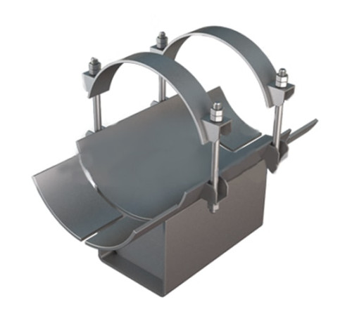 Неподвижные хомутовые опоры в Бресте для трубопроводов