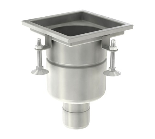 Нержавеющие трапы с вертикальным выпуском в Бресте