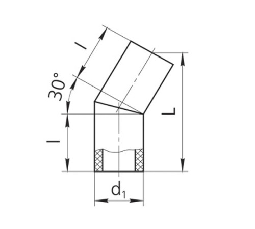Оболочки на теплоизоляционные отводы 30° в Бресте