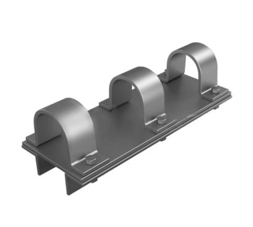 Однорядные опоры со сплошным основанием в Бресте