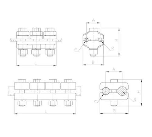 Плашечные зажимы типа ПАМ в Бресте и Беларуси