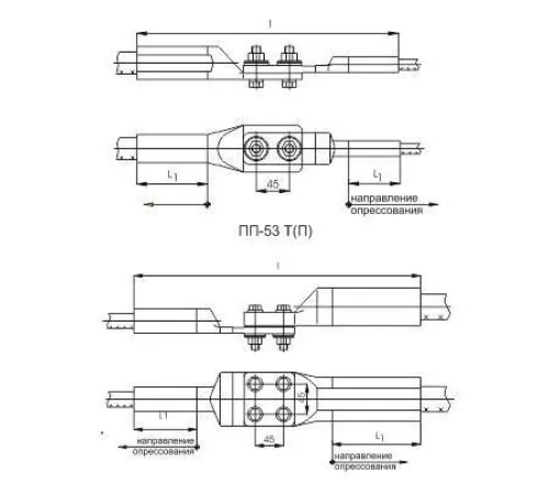 Переходные зажимы типа ПП в Бресте для юрлиц