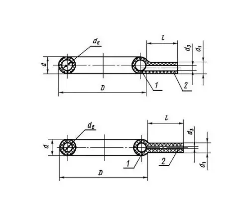 Резинотканевые прокладки полые круглого сечения в Бресте