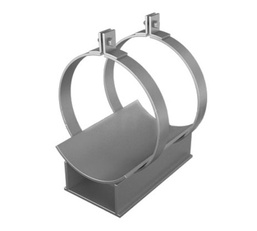 Скользящие подкладные опоры в футляре для труб ППУ в Бресте