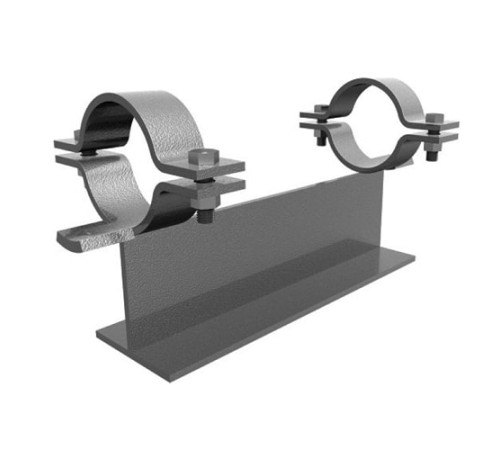 Тавровые хомутовые неподвижные опоры в Бресте