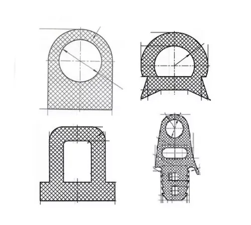 Термостойкие силиконовые профили в Бресте для юрлиц