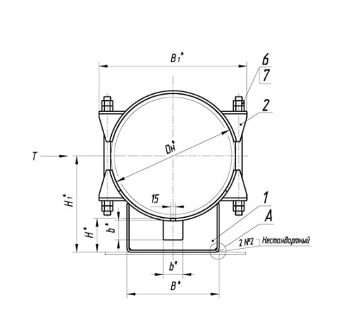 Опоры ТПР.05.15(1).00.000 в Бресте для трубопроводов