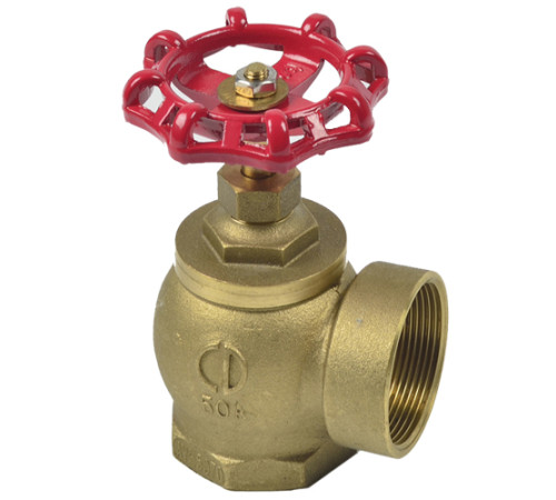Запорные пожарные латунные угловые вентили в Бресте