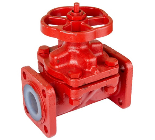 Запорные мембранные футерованные вентили-клапаны в Бресте